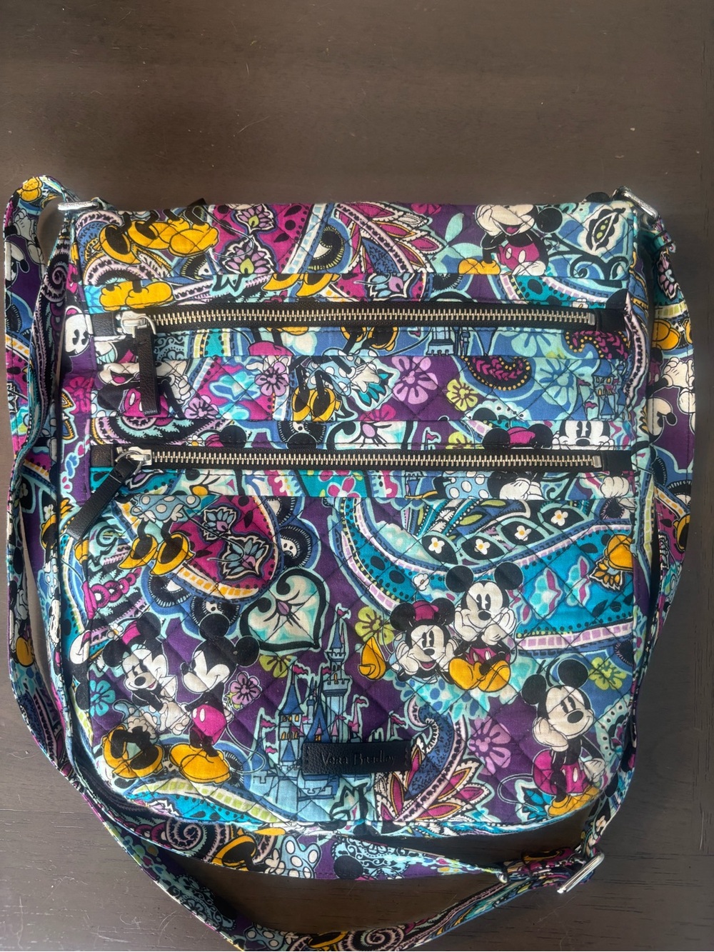 Mickey & Minnie Mouse Paisley Hipster Bag By Vera Bradley